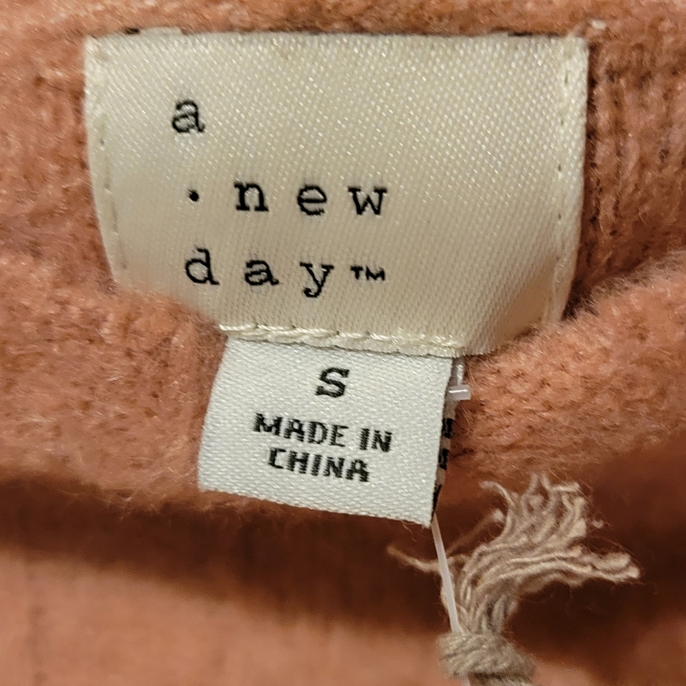 a new day Sweater Dress. Dusty Pink. Size Small - Picture 9 of 12